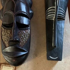 African wall masks
